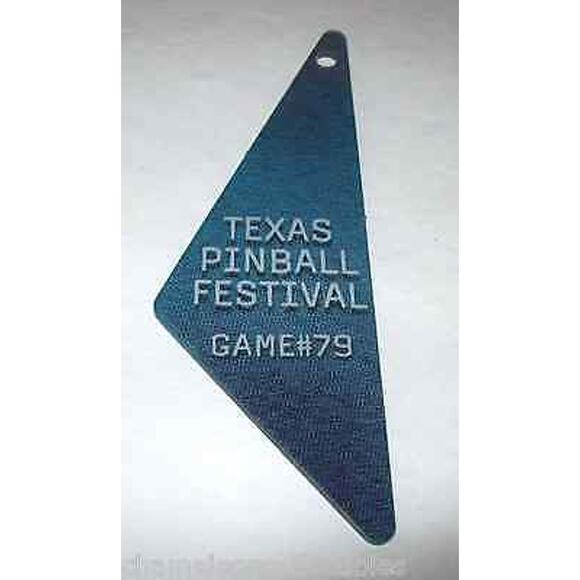 Terminator 3 Pinball Machine Keychain Original Vintage Promo T3 Texas Festival - Picture 1 of 1